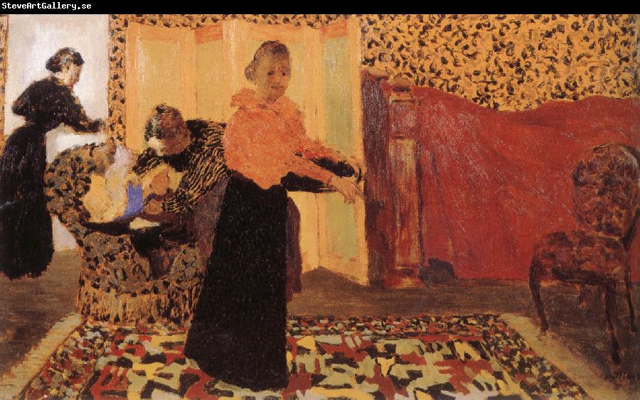 Edouard Vuillard Wedding bedroom